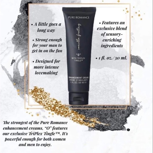Pure Romancë Bath & Body The Omg For Couples O Vanilla Frosting Enhancement Cream 222